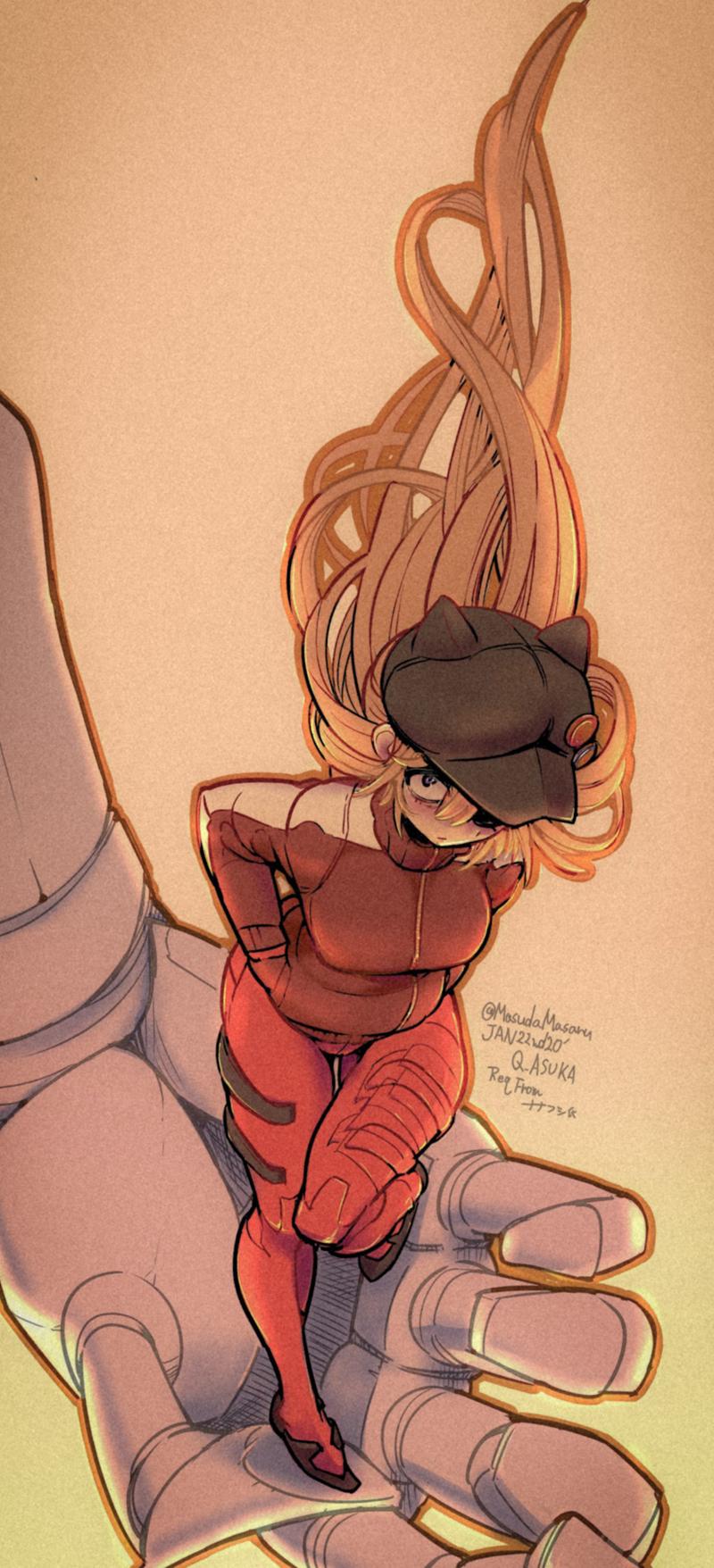 Souryuu Asuka Langley (Evangelion: 3.0 You Can (Not) Redo) Rule 34 Image