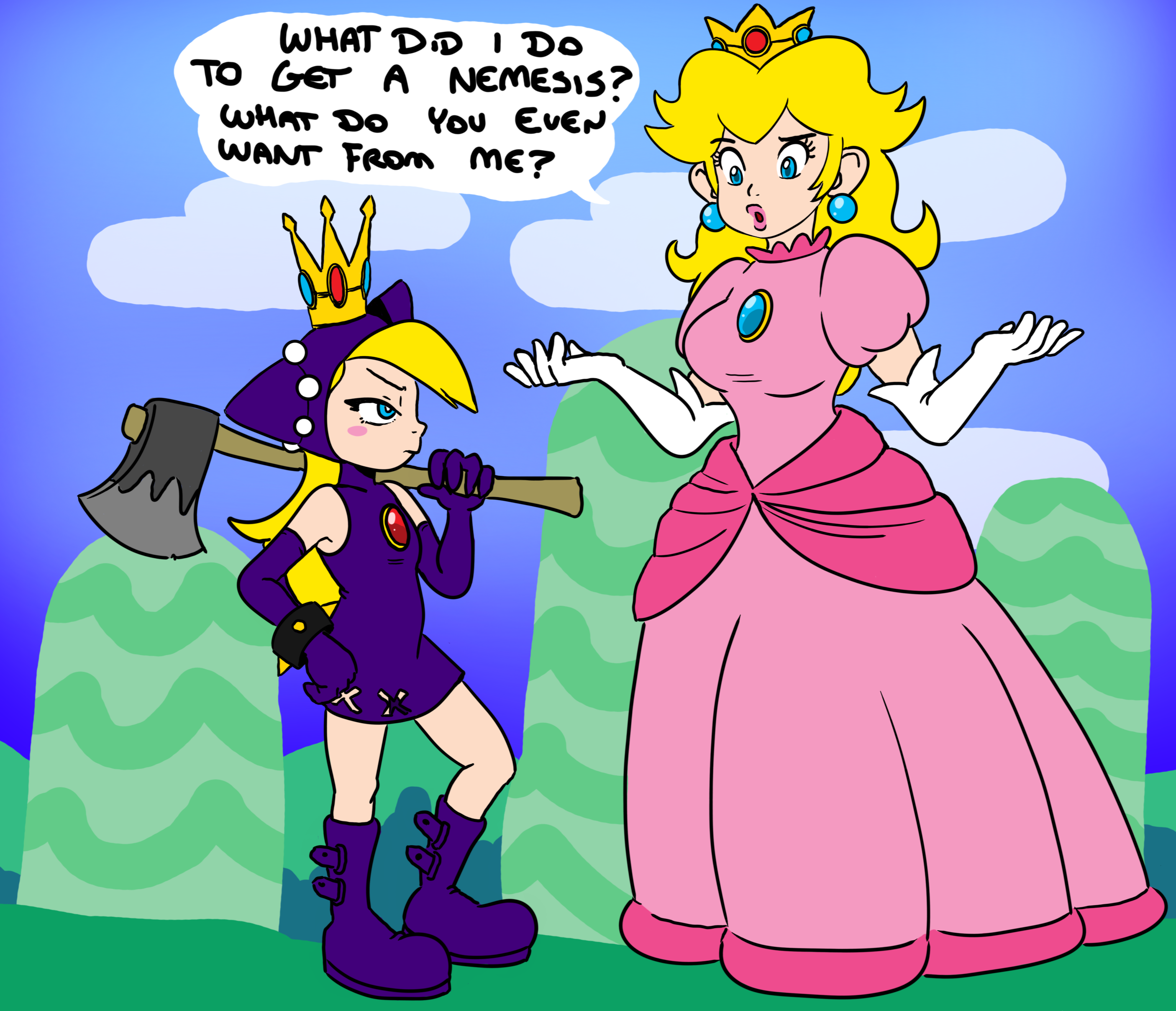 Princess Peach (Mario (Series)) Rule 34 Image