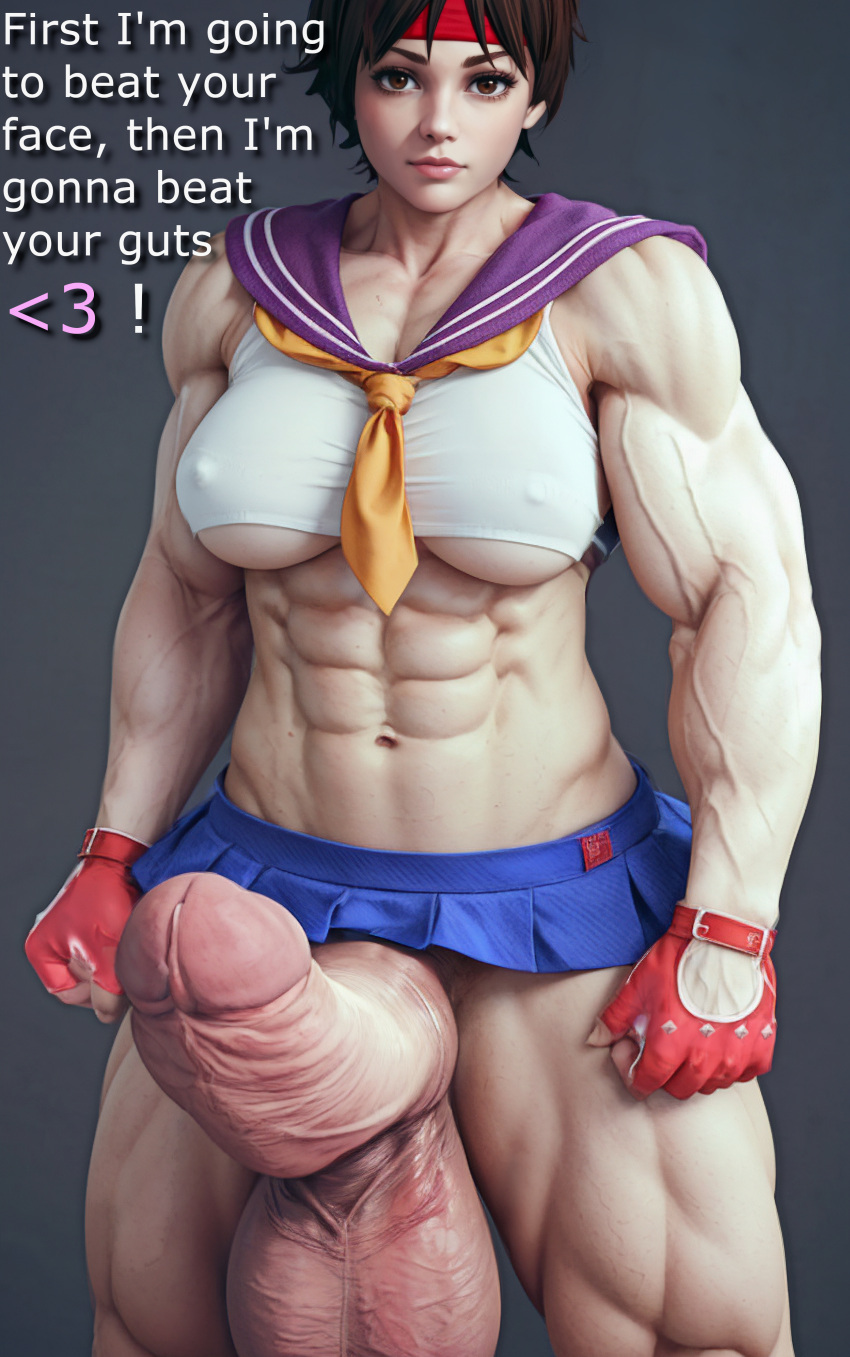 Sakura Kasugano (Street Fighter) Rule 34 Image