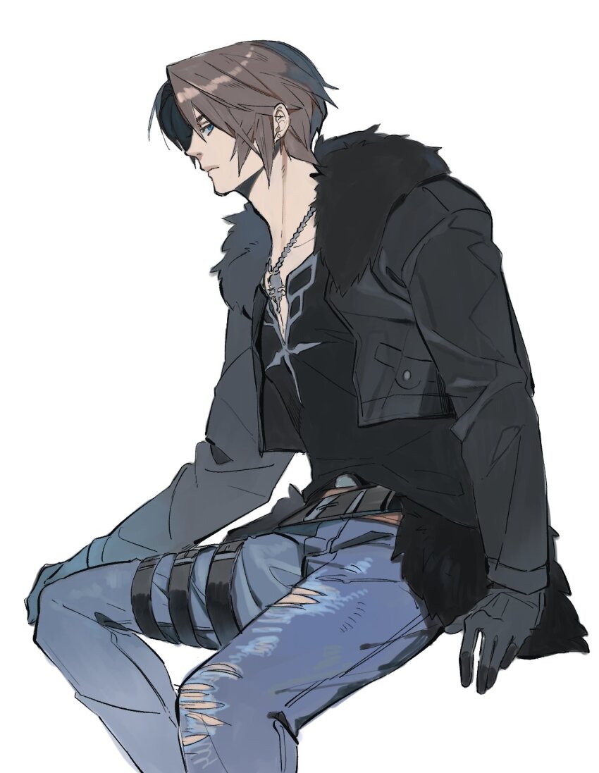 Squall Leonhart (Final Fantasy) Rule 34 Image