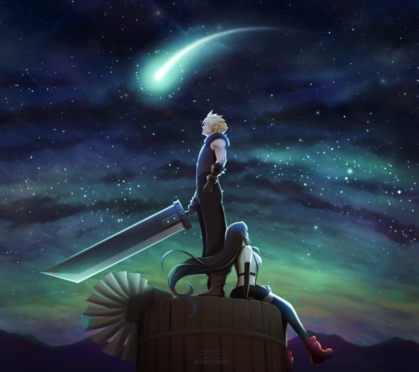 Cloud Strife (Final Fantasy) Rule 34 Image