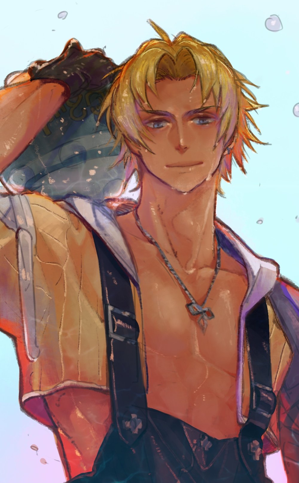 Tidus (Final Fantasy) Rule 34 Image