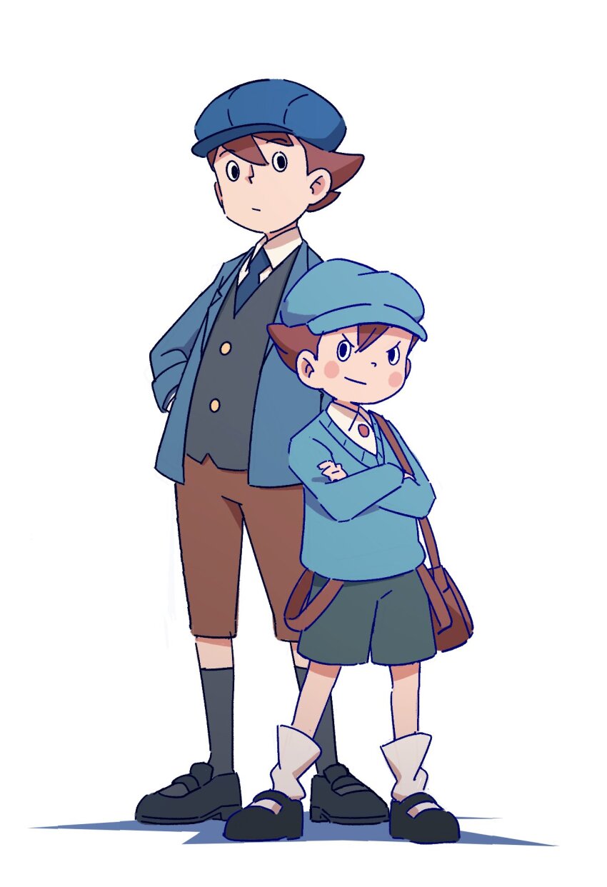 Luke Triton (Professor Layton) Rule 34 Image