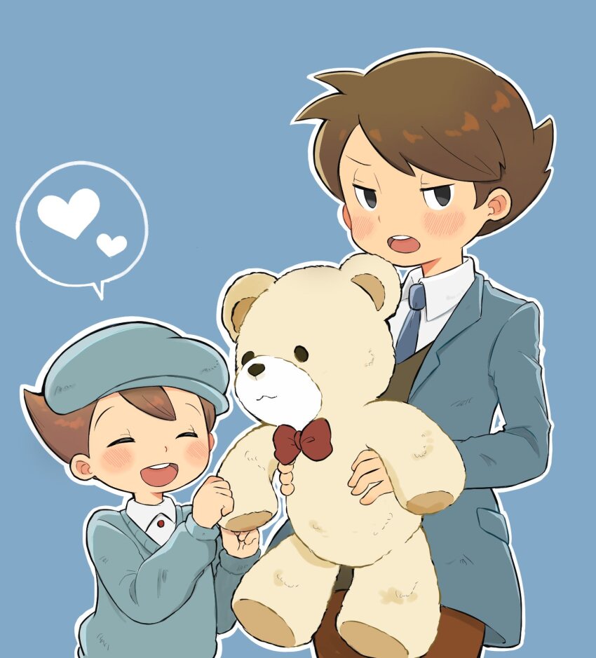 Luke Triton (Professor Layton) Rule 34 Image