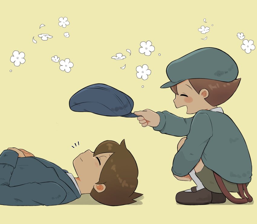 Luke Triton (Professor Layton) Rule 34 Image