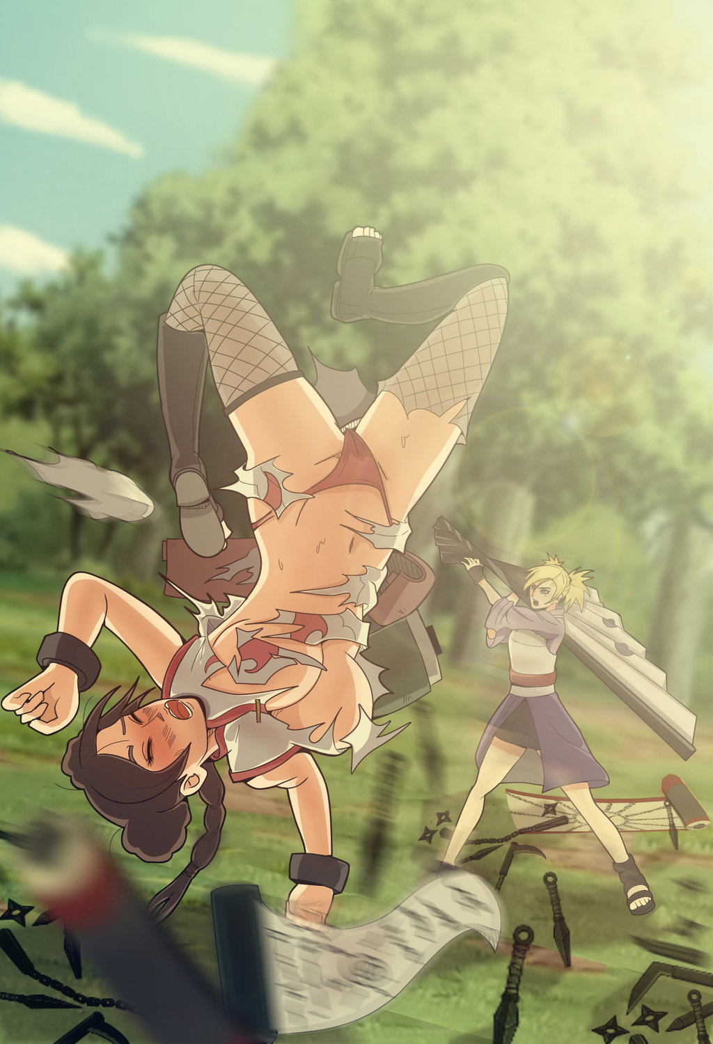 Temari (Naruto) Rule 34 Image