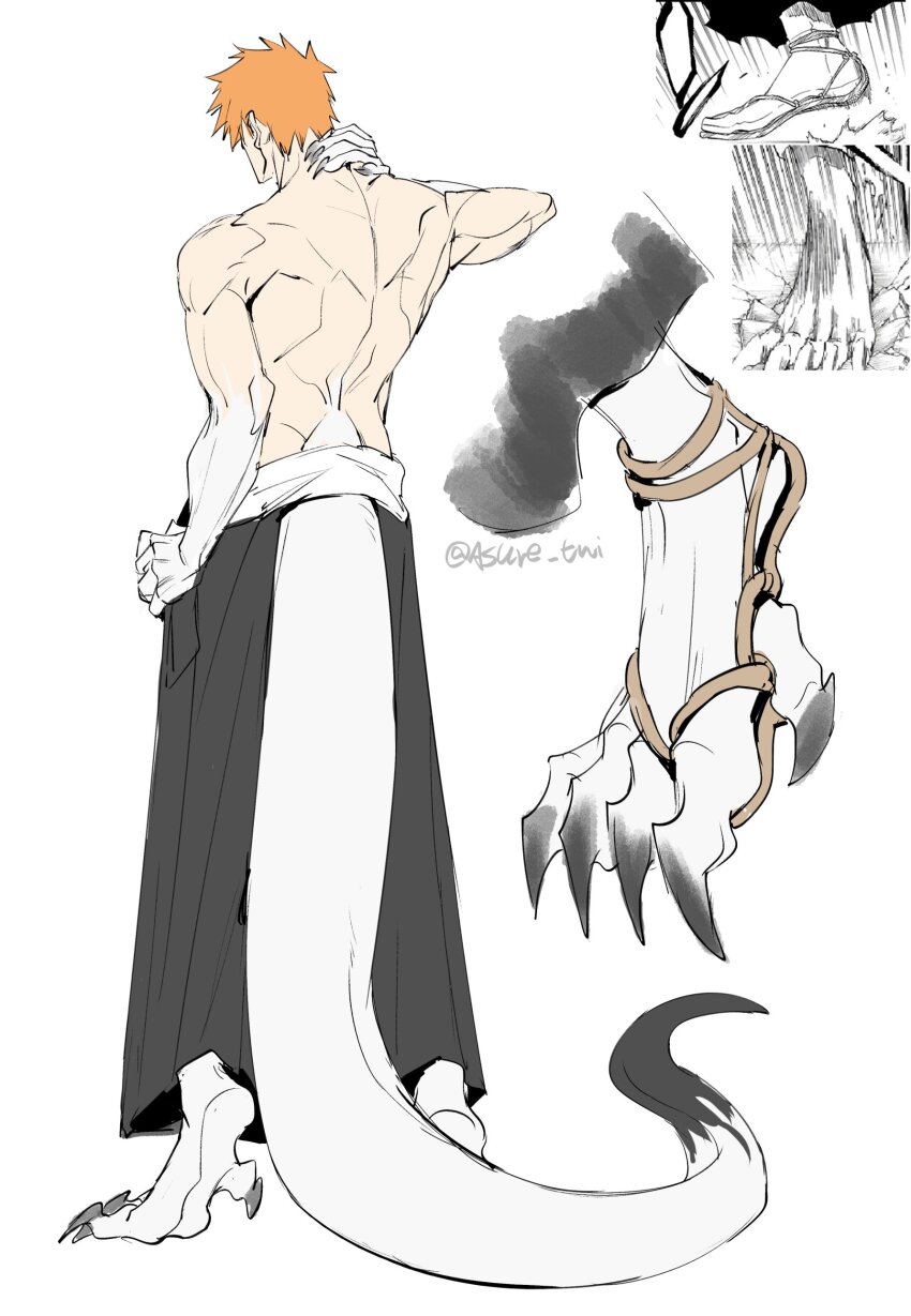 Kurosaki Ichigo (Bleach) Rule 34 Image