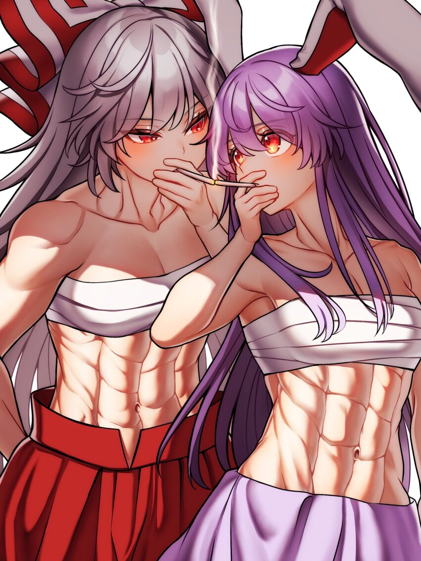 Fujiwara No Mokou (Touhou) Rule 34 Image