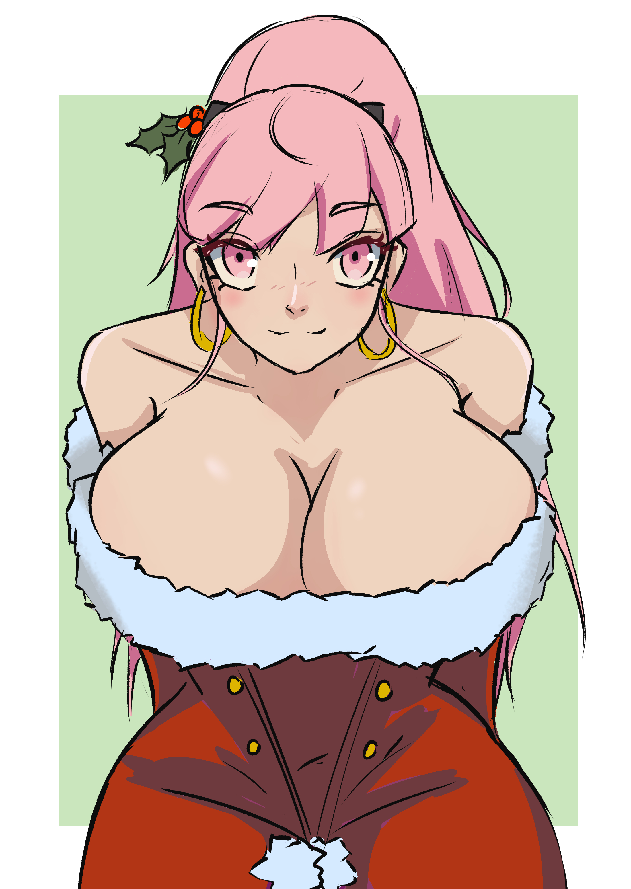 Hilda Valentine Goneril (Christmas) Rule 34 Image