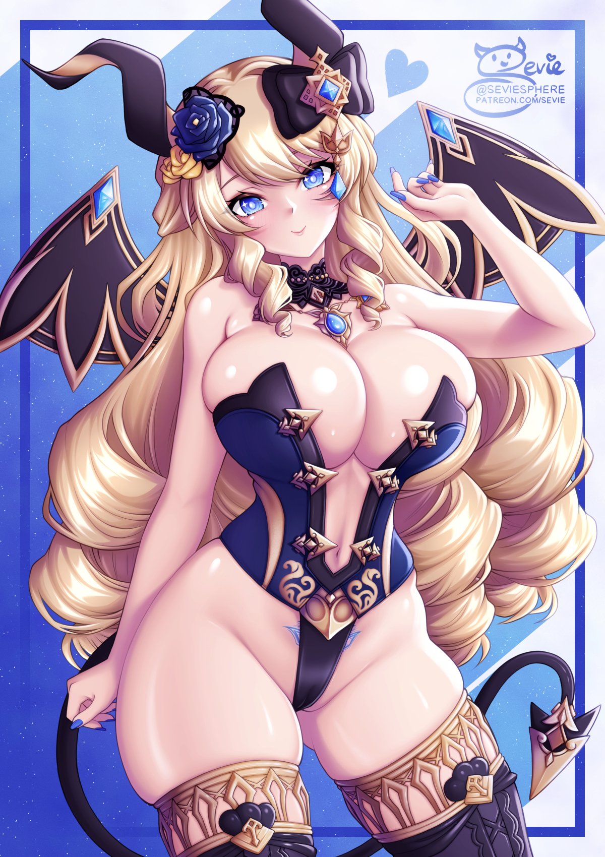 Navia (Genshin Impact) Rule 34 Image