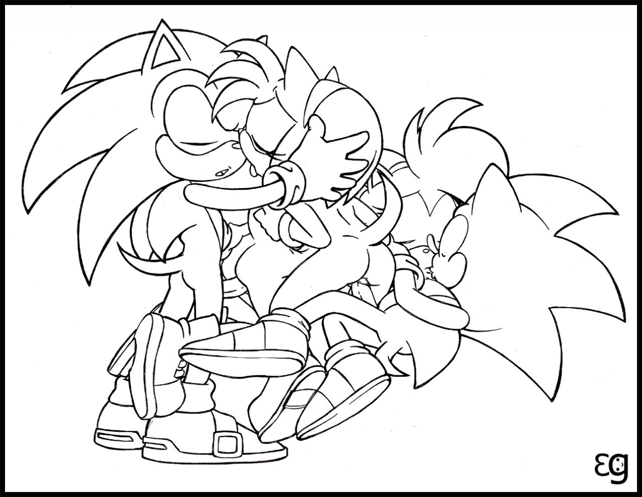 Amy Rose (Sonic (Series)) Rule 34 Image