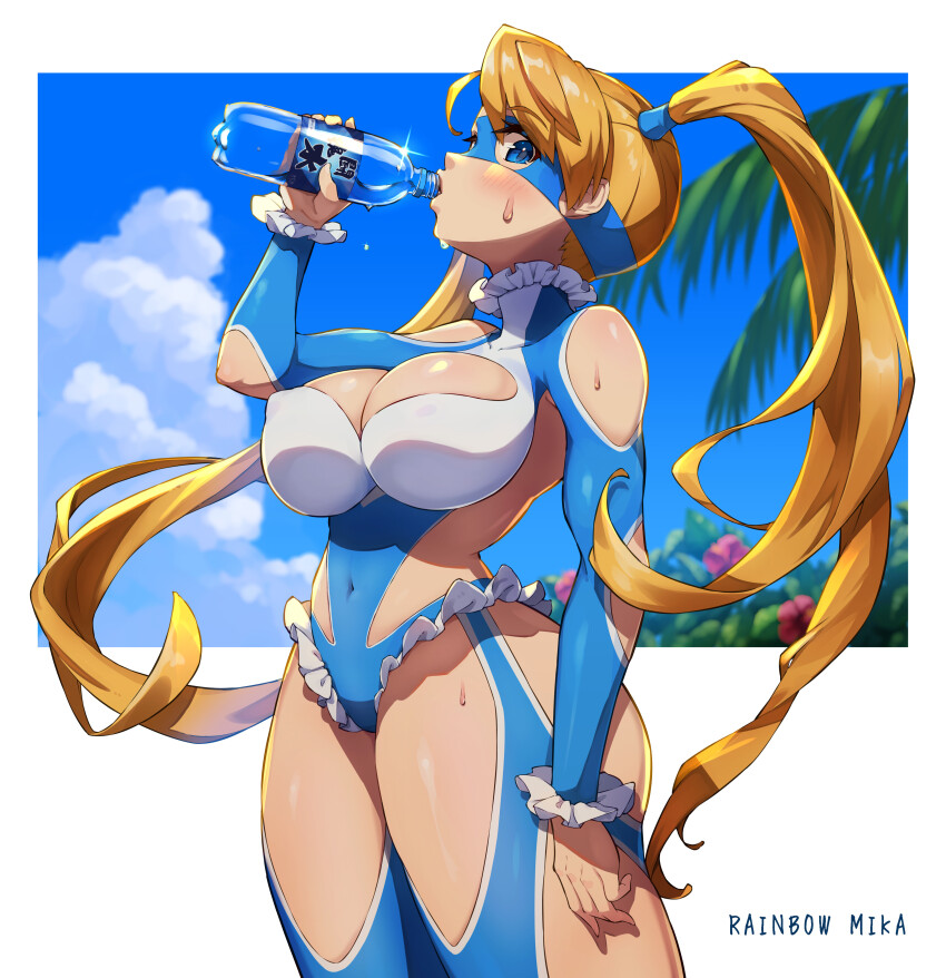 Rainbow Mika (Street Fighter) Rule 34 Image