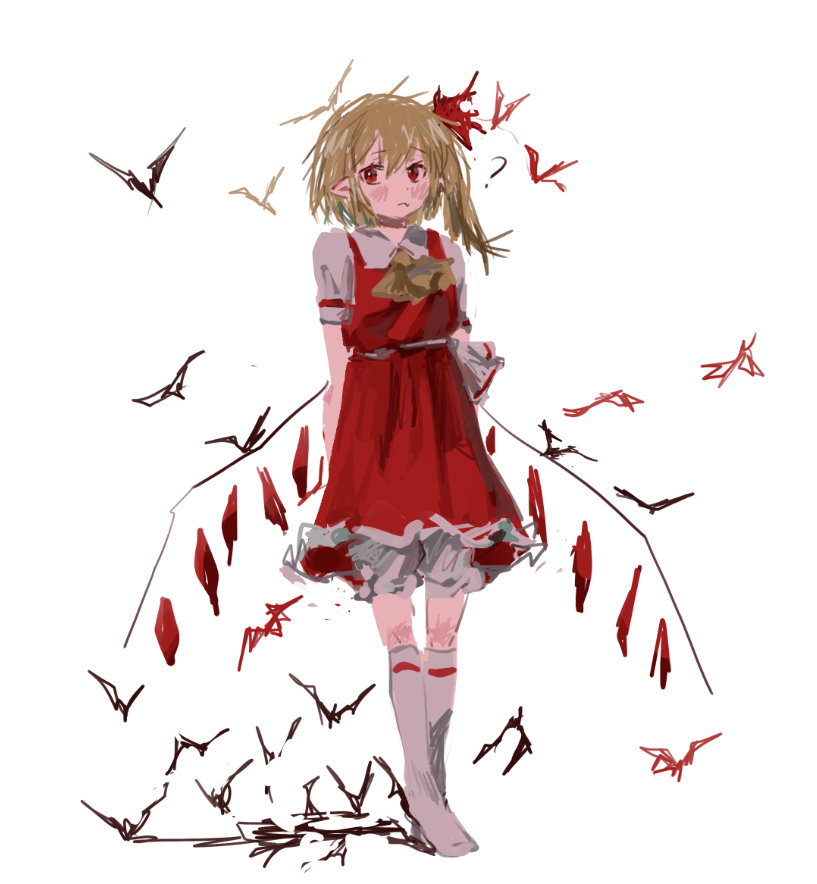 Flandre Scarlet (Touhou) Rule 34 Image