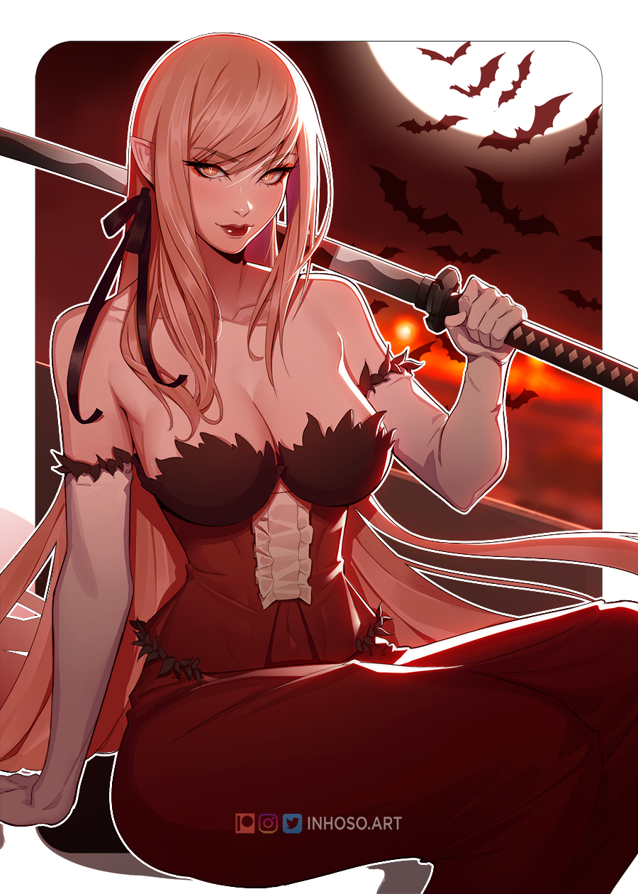Kiss-Shot Acerola-Orion Heart-Under-Blade (Kizumonogatari) Rule 34 Image