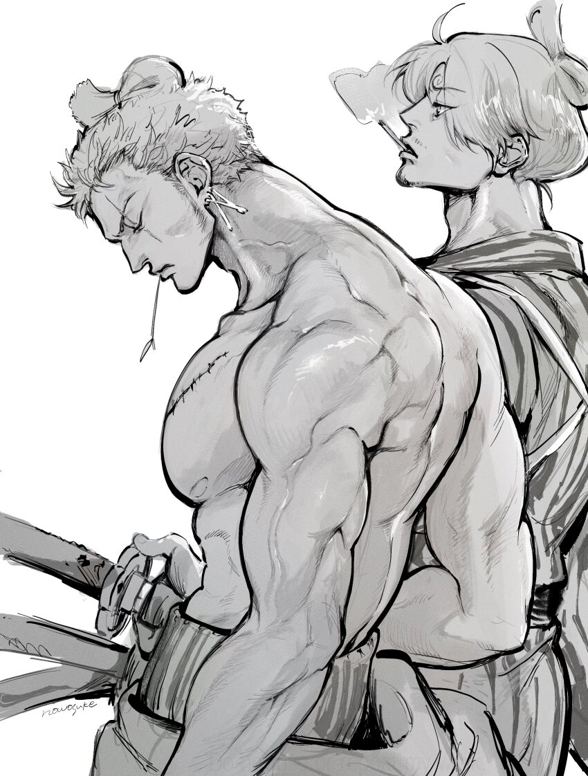 Roronoa Zoro (One Piece) Rule 34 Image