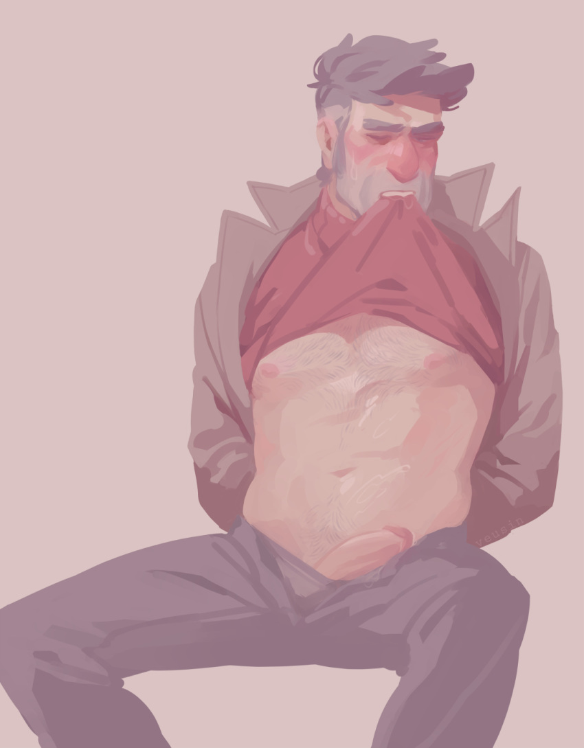 Biting Clothes Rule 34 Image