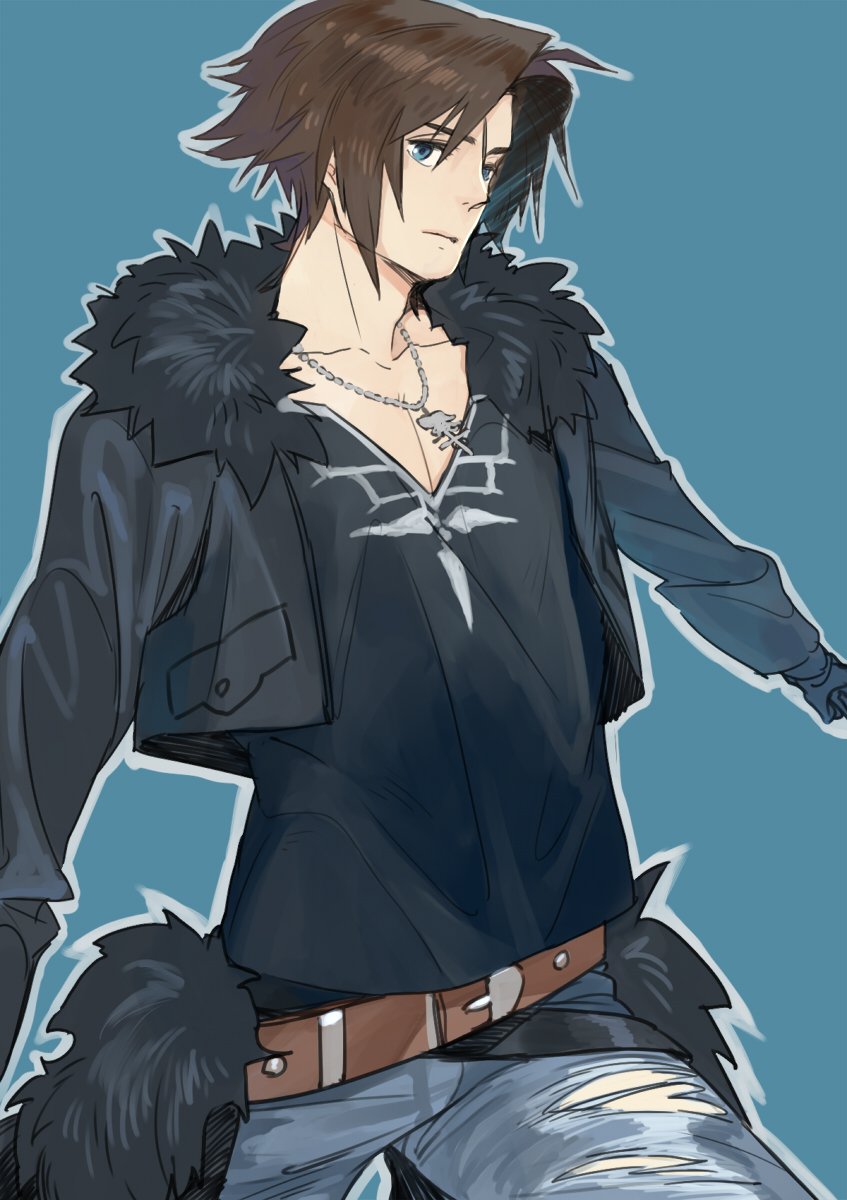 Squall Leonhart (Final Fantasy) Rule 34 Image