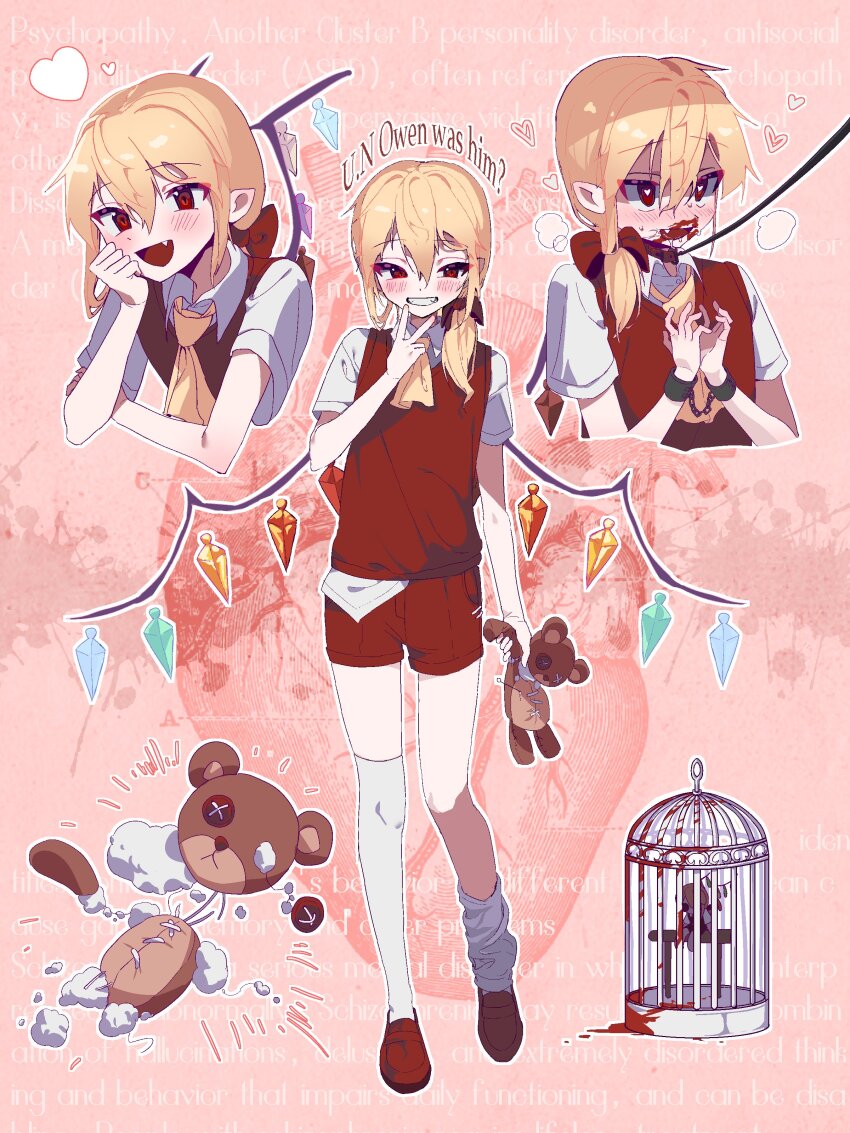 Flandre Scarlet (Touhou) Rule 34 Image