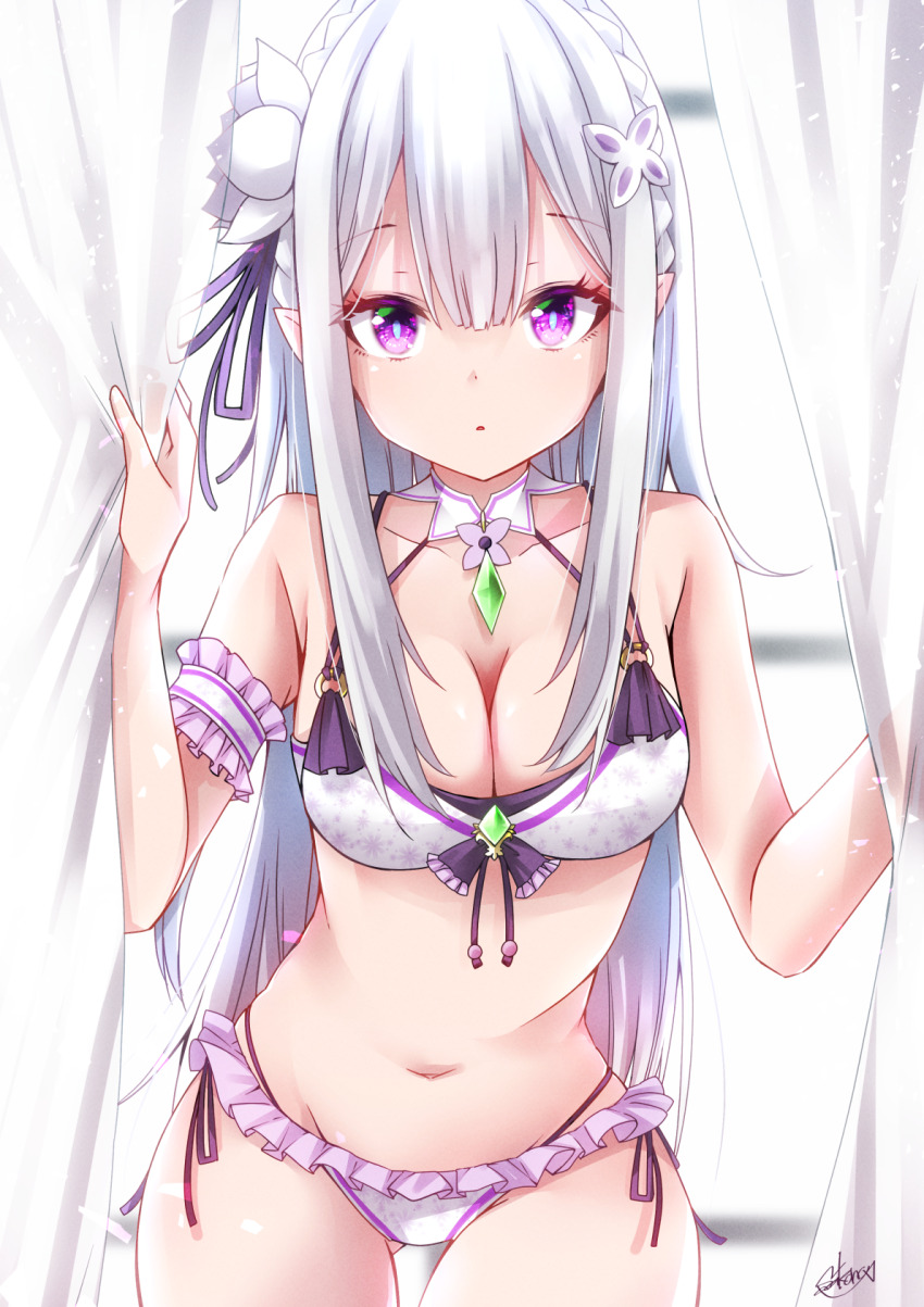 Emilia (Re:Zero) Rule 34 Image
