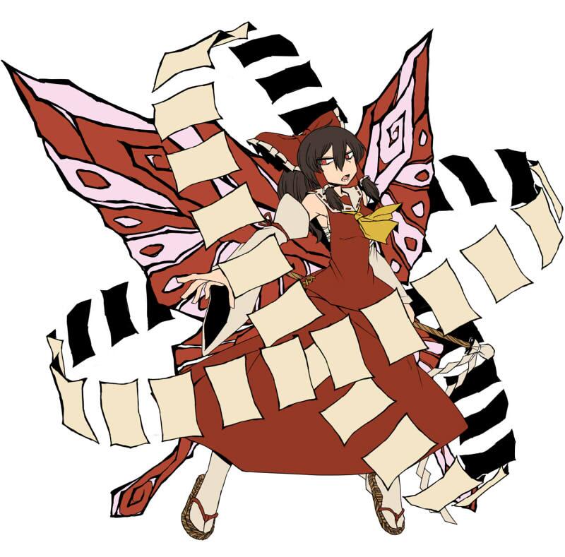 Hakurei Reimu (Touhou) Rule 34 Image
