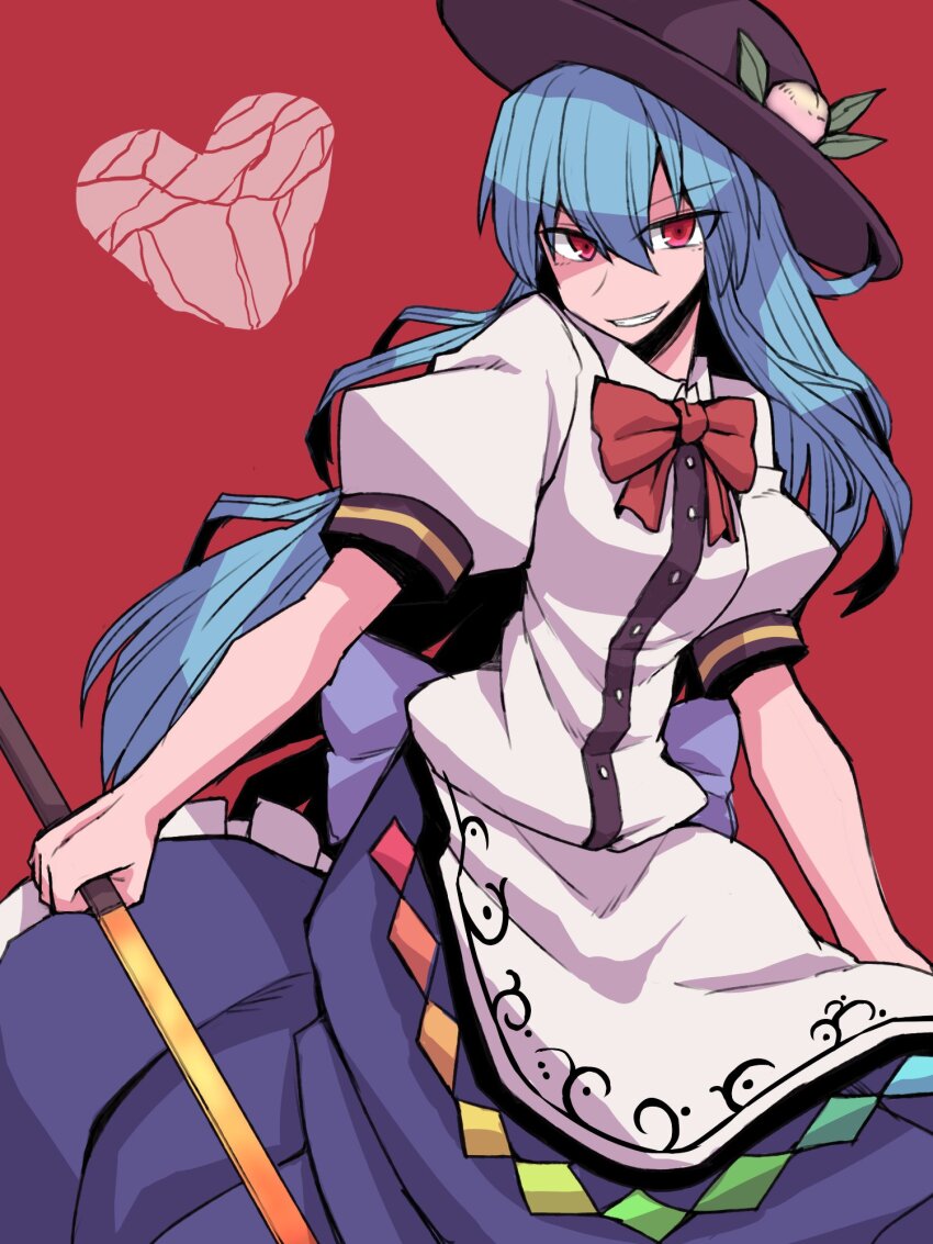 Hinanawi Tenshi (Touhou) Rule 34 Image