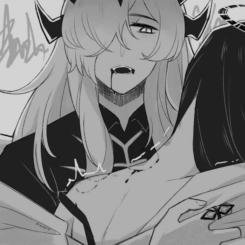 Necrass (Arknights) Rule 34 Image