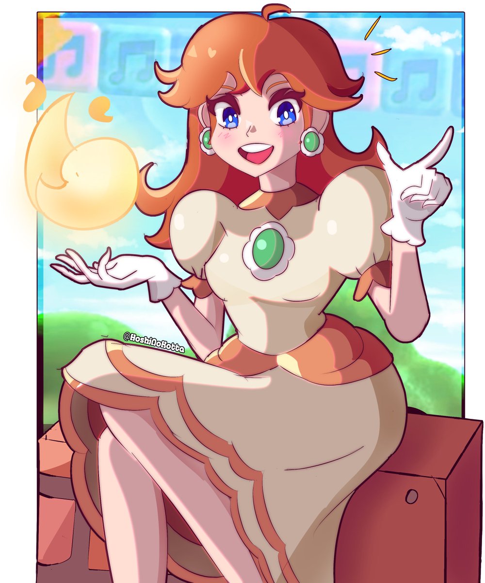 Fire Daisy (Mario (Series)) Rule 34 Image