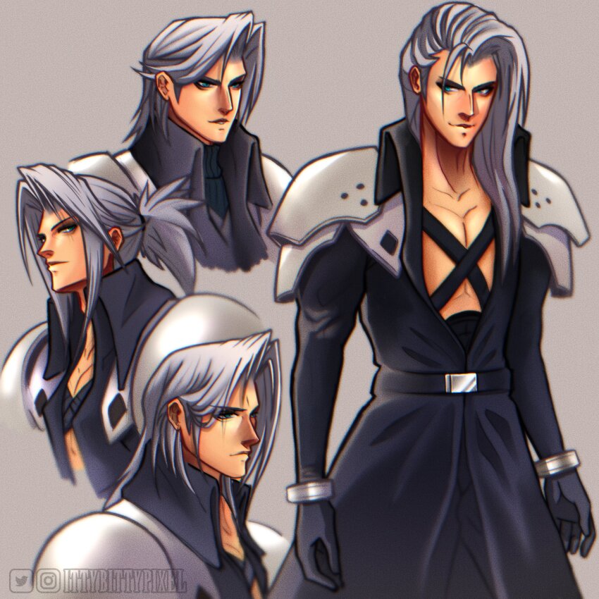 Sephiroth (Final Fantasy) Rule 34 Image