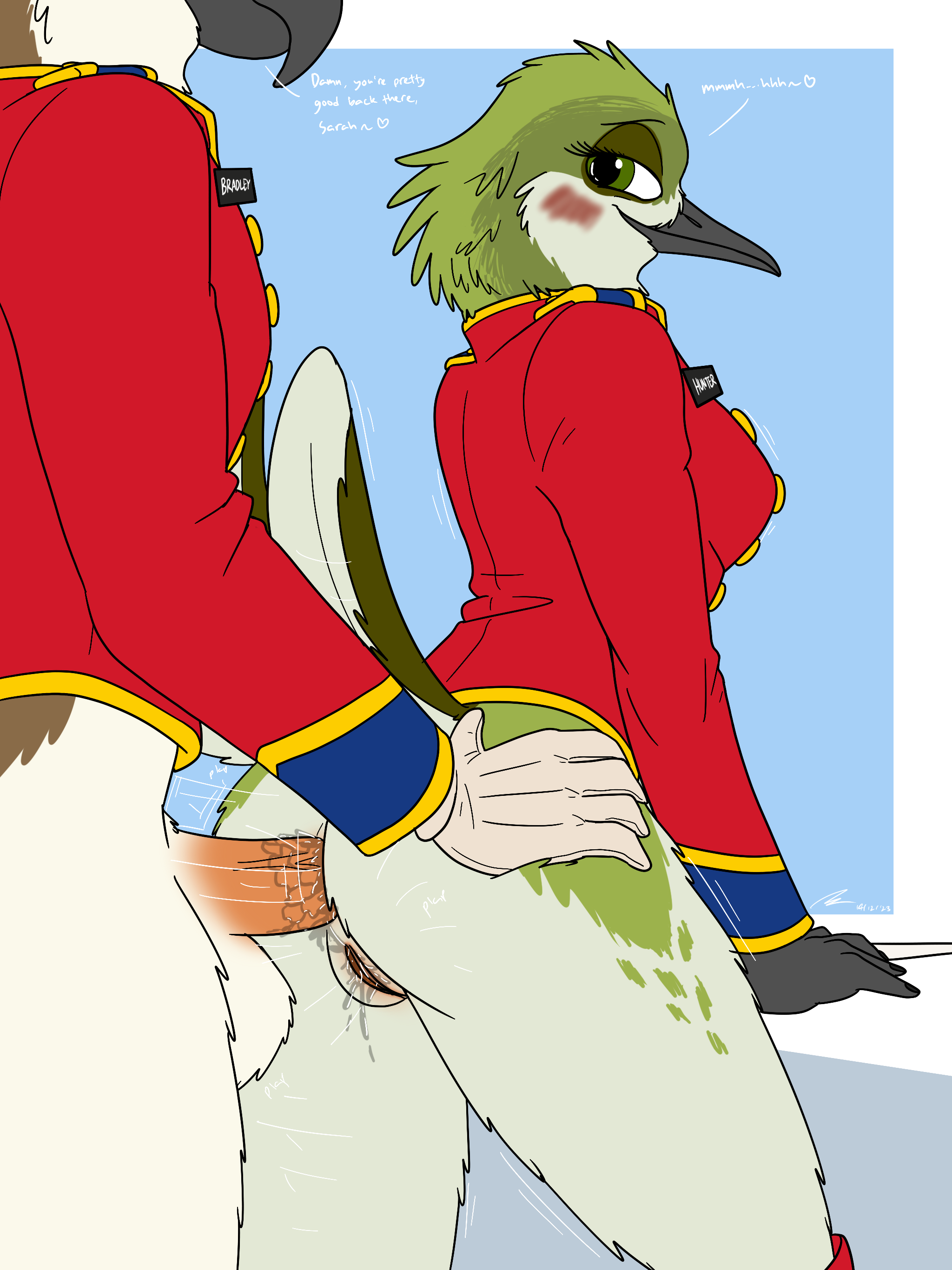Sarah (Fish Birb) Rule 34 Image