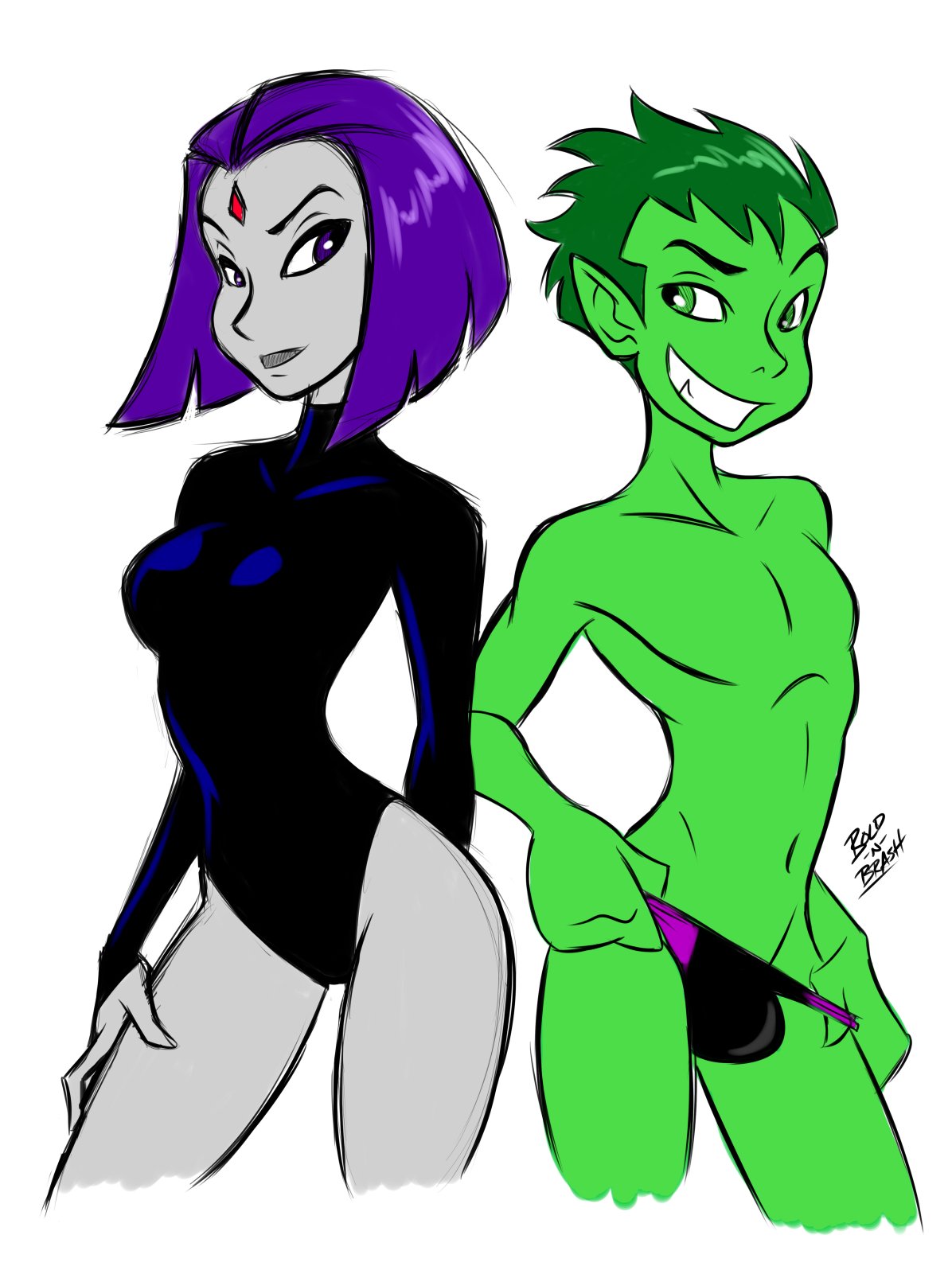 Beast Boy (Teen Titans) Rule 34 Image