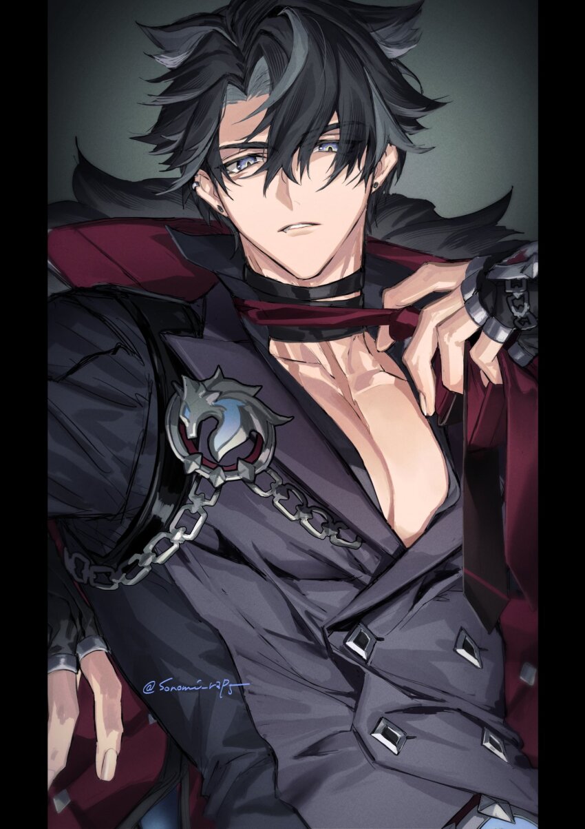Wriothesley (Genshin Impact) Rule 34 Image
