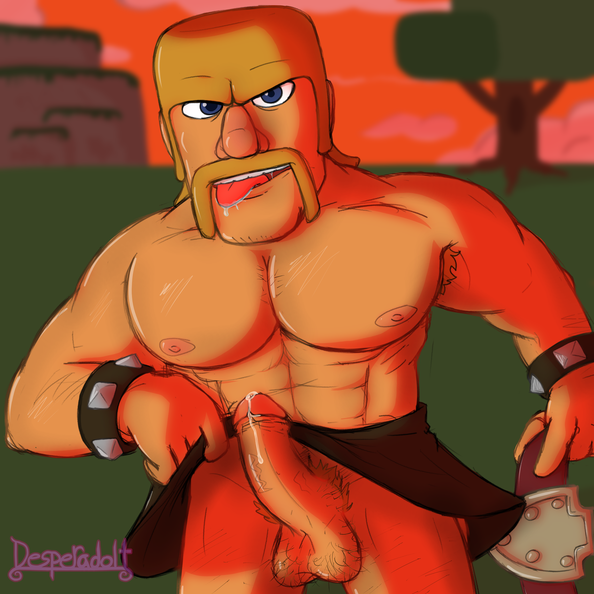 Barbarian (Clash Of Clans) Rule 34 Image