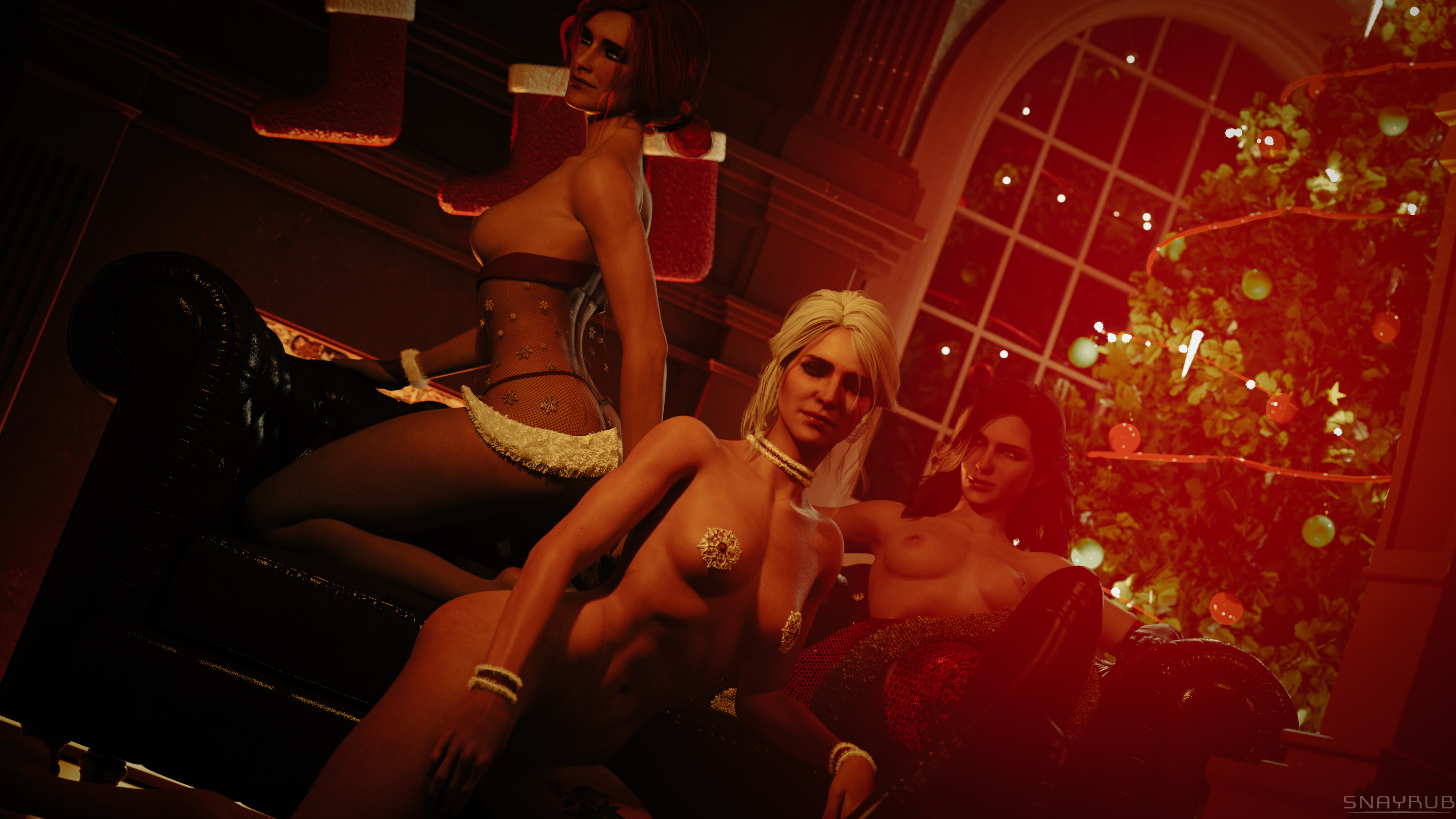 Ciri (Christmas) Rule 34 Image