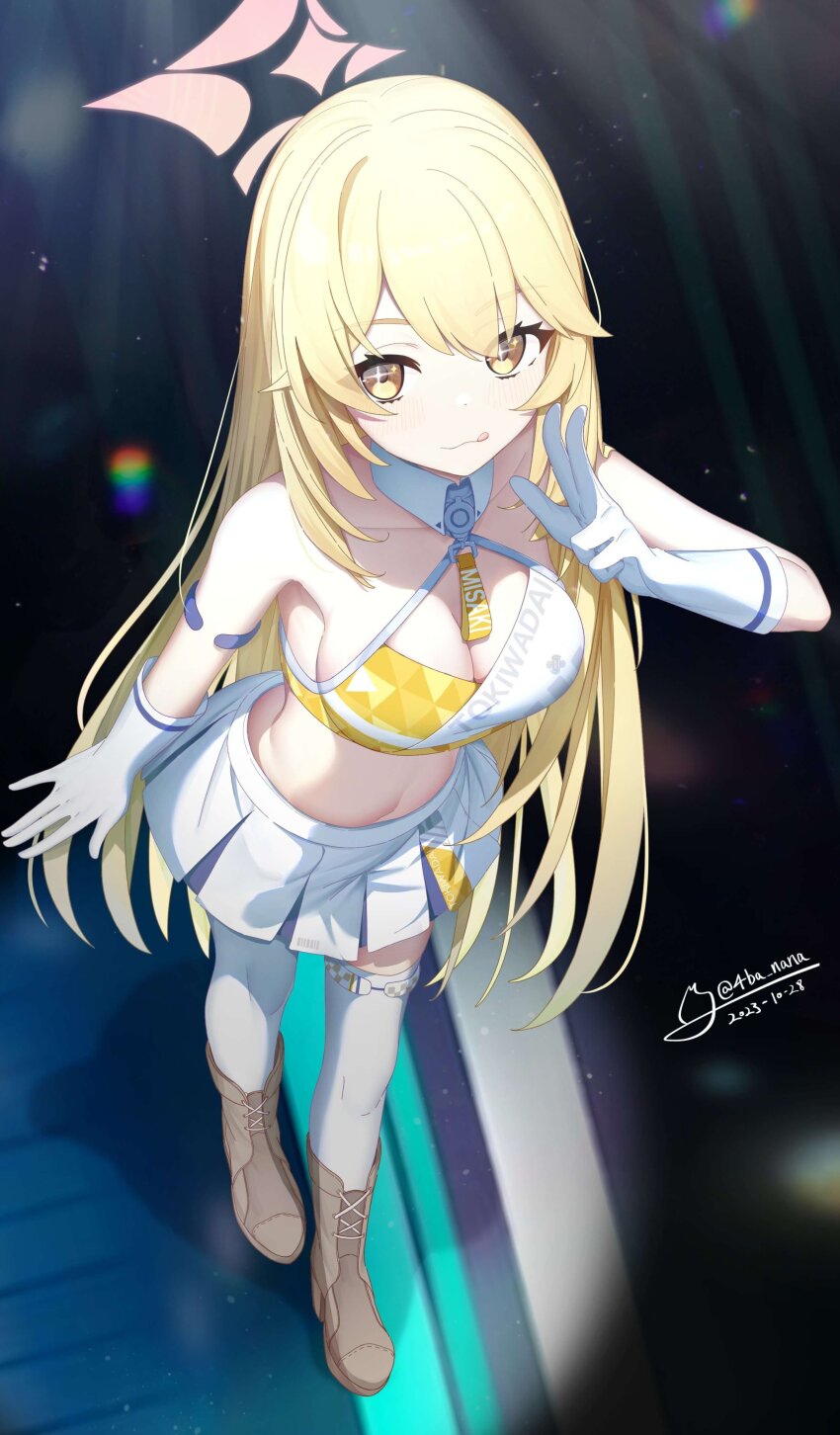 Millennium Cheerleader Outfit (Blue Archive) Rule 34 Image