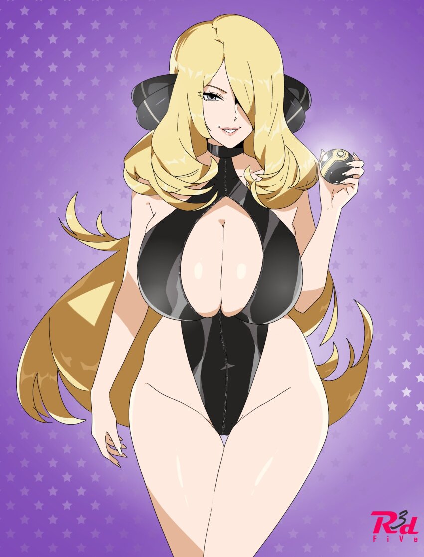 Cynthia (Pokemon) Rule 34 Image