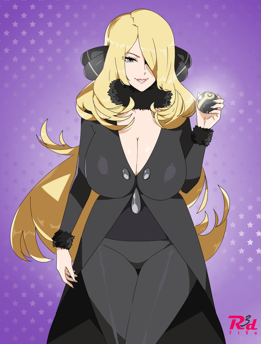 Cynthia (Pokemon) Rule 34 Image