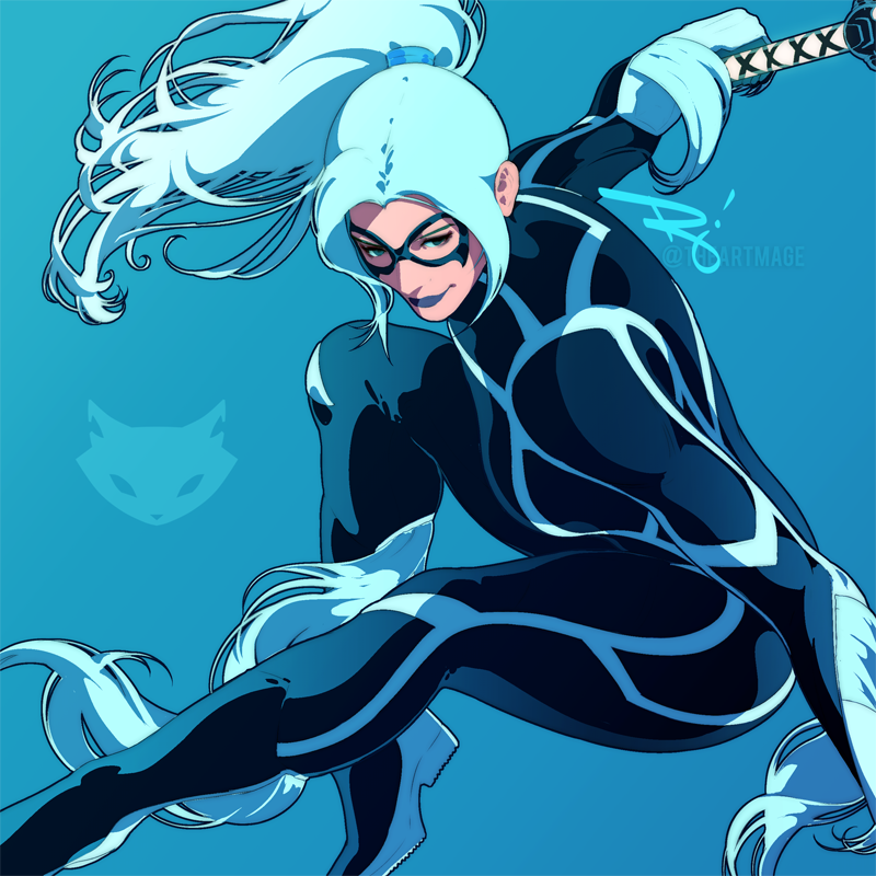 Black Cat (Marvel) Rule 34 Image