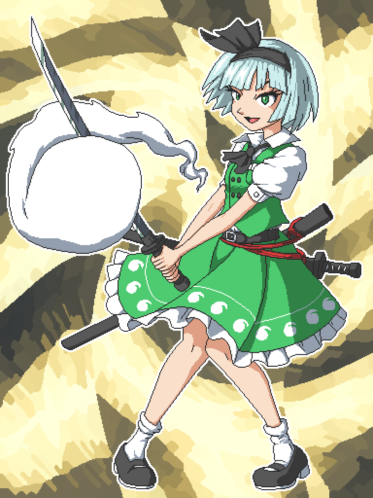 Konpaku Youmu (Touhou) Rule 34 Image