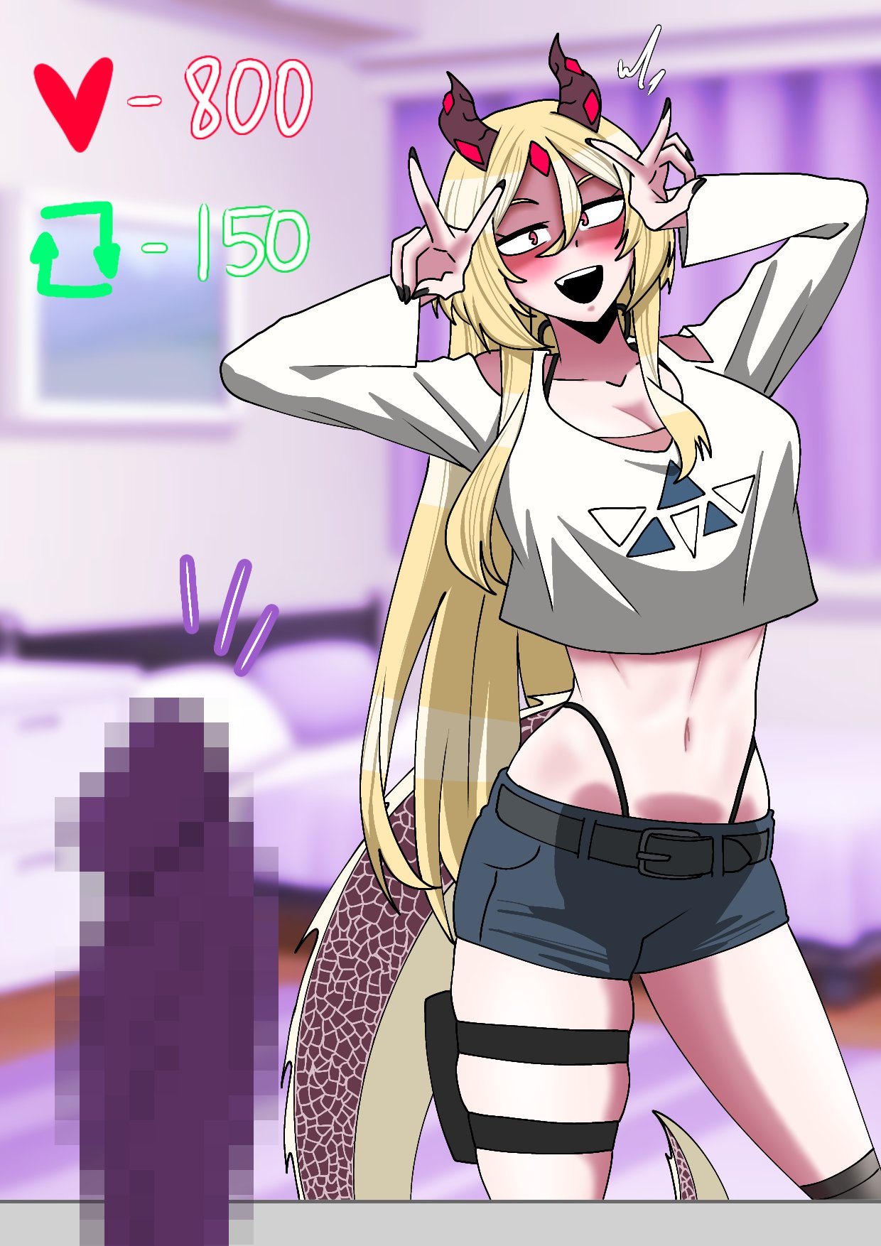 Aranaya Zaneri Xaphina (Indie Virtual Youtuber) Rule 34 Image