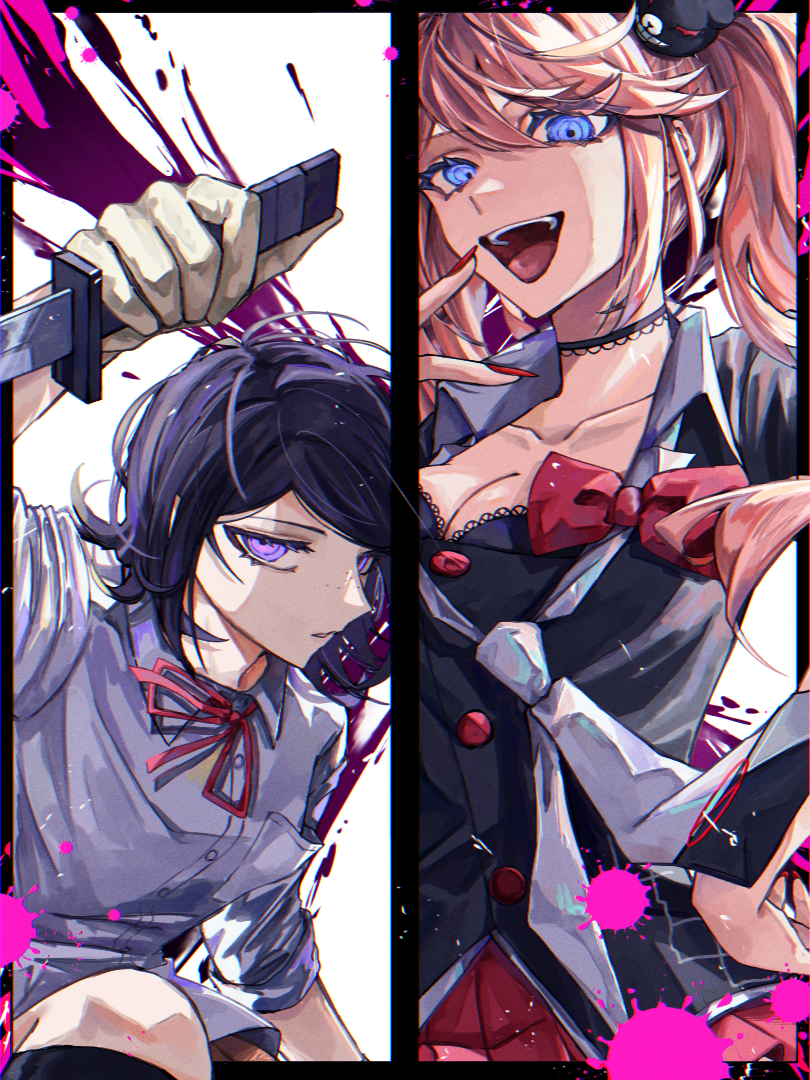 Enoshima Junko (Danganronpa: Trigger Happy Havoc) Rule 34 Image