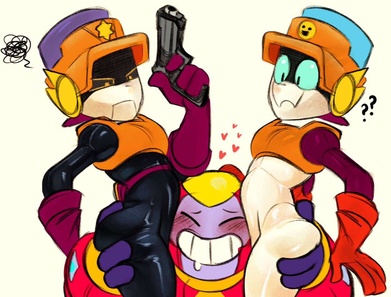 Larry (Brawl Stars) Rule 34 Image