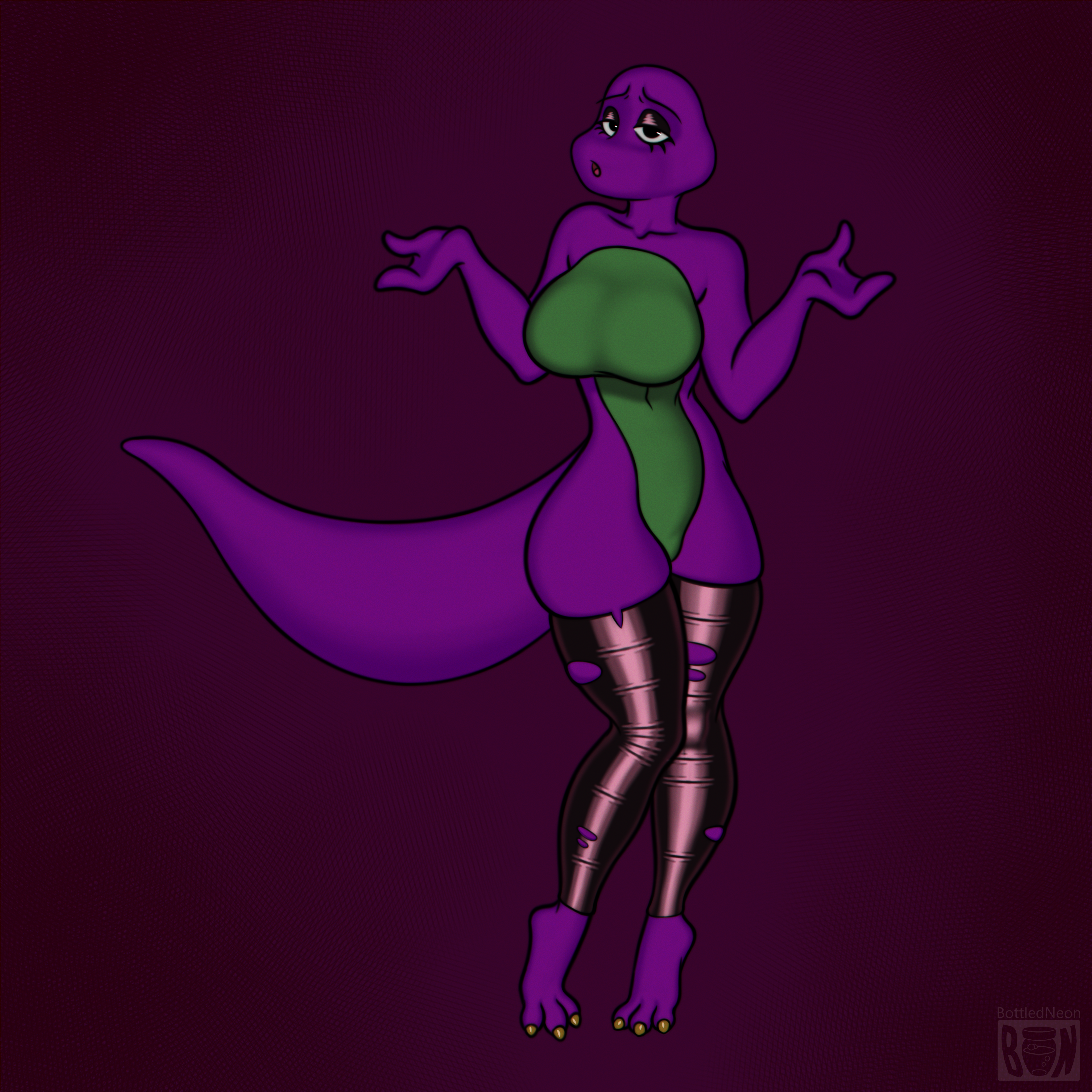 Barney The Dinosaur (Barney And Friends) Rule 34 Image