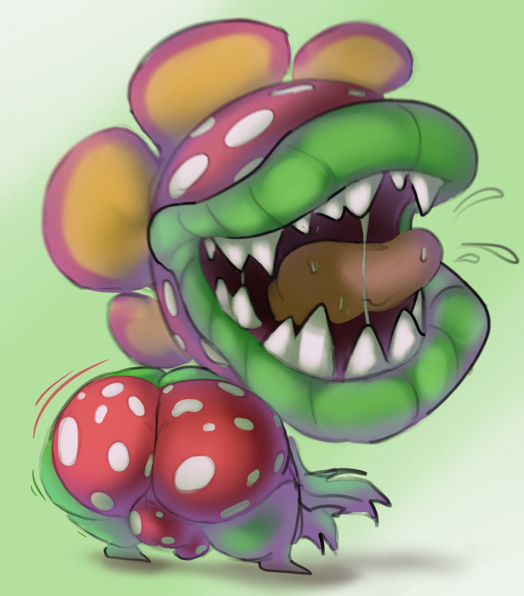 Petey Piranha (Mario (Series)) Rule 34 Image