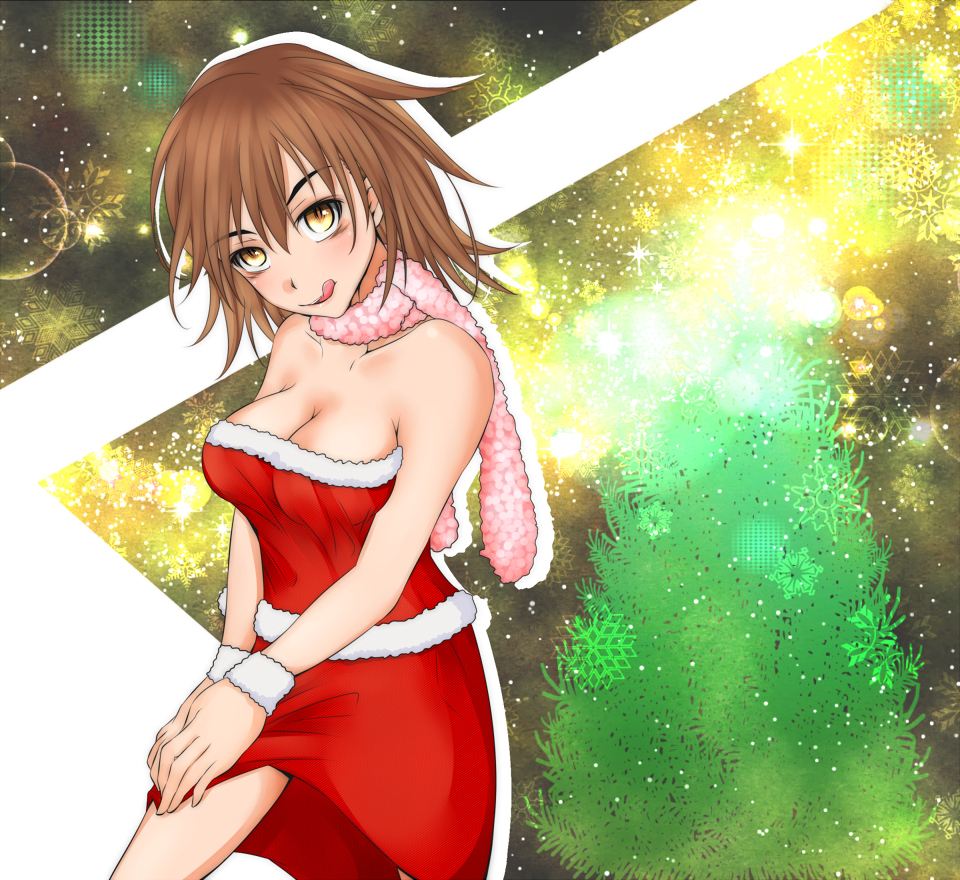 Misaka Worst (Christmas) Rule 34 Image