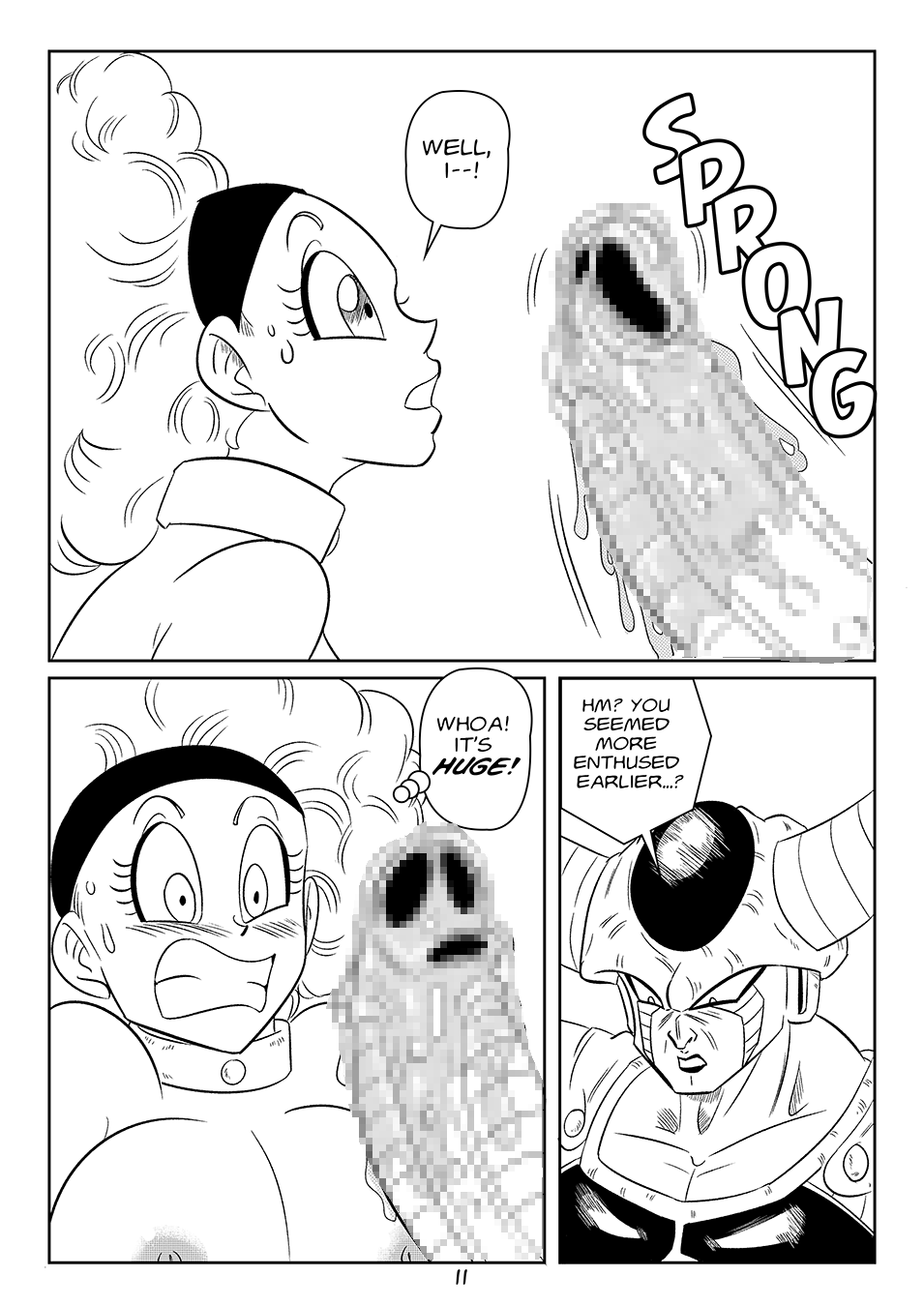 Bulma (Afro) Rule 34 Image