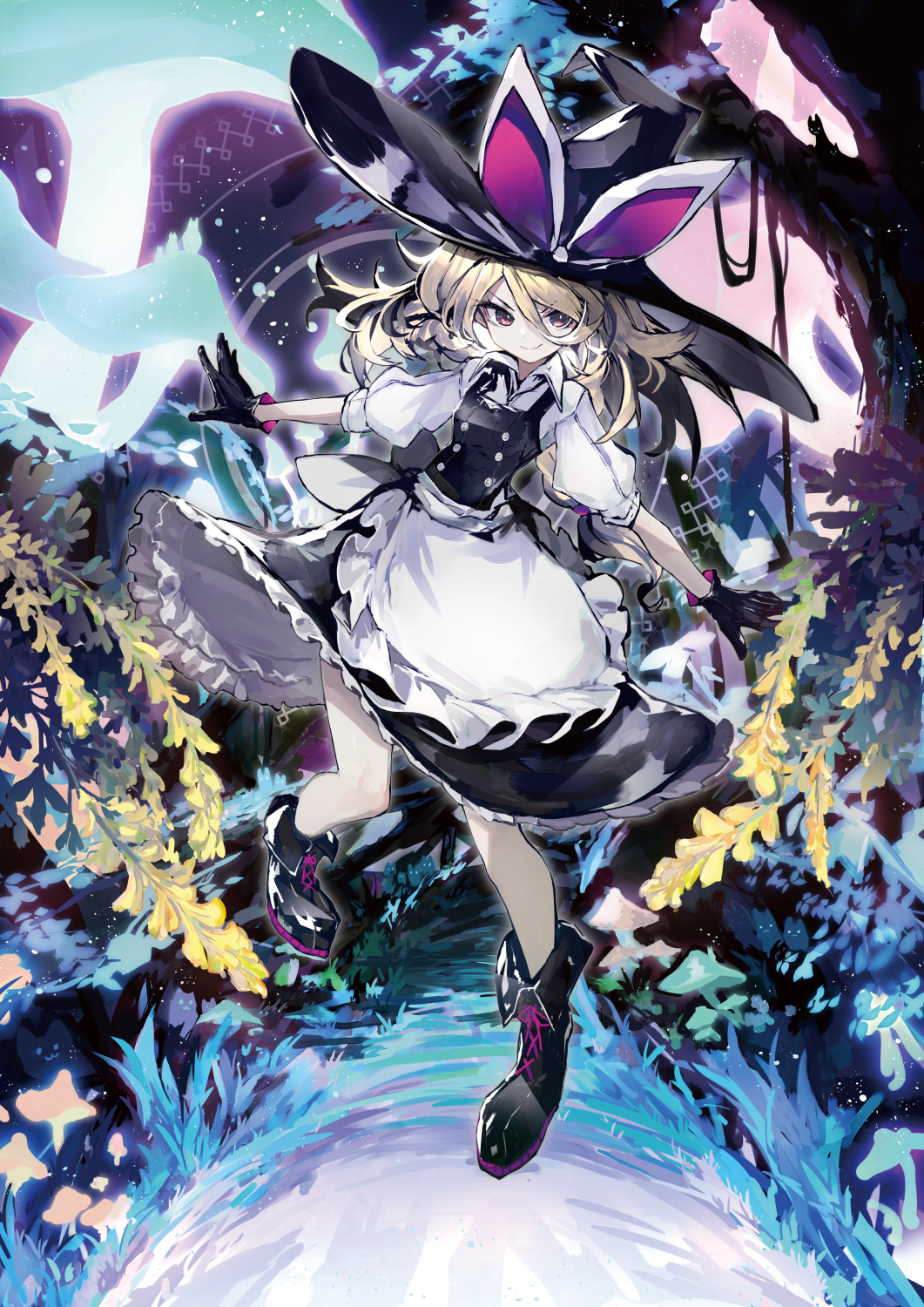 Kirisame Marisa (Touhou) Rule 34 Image