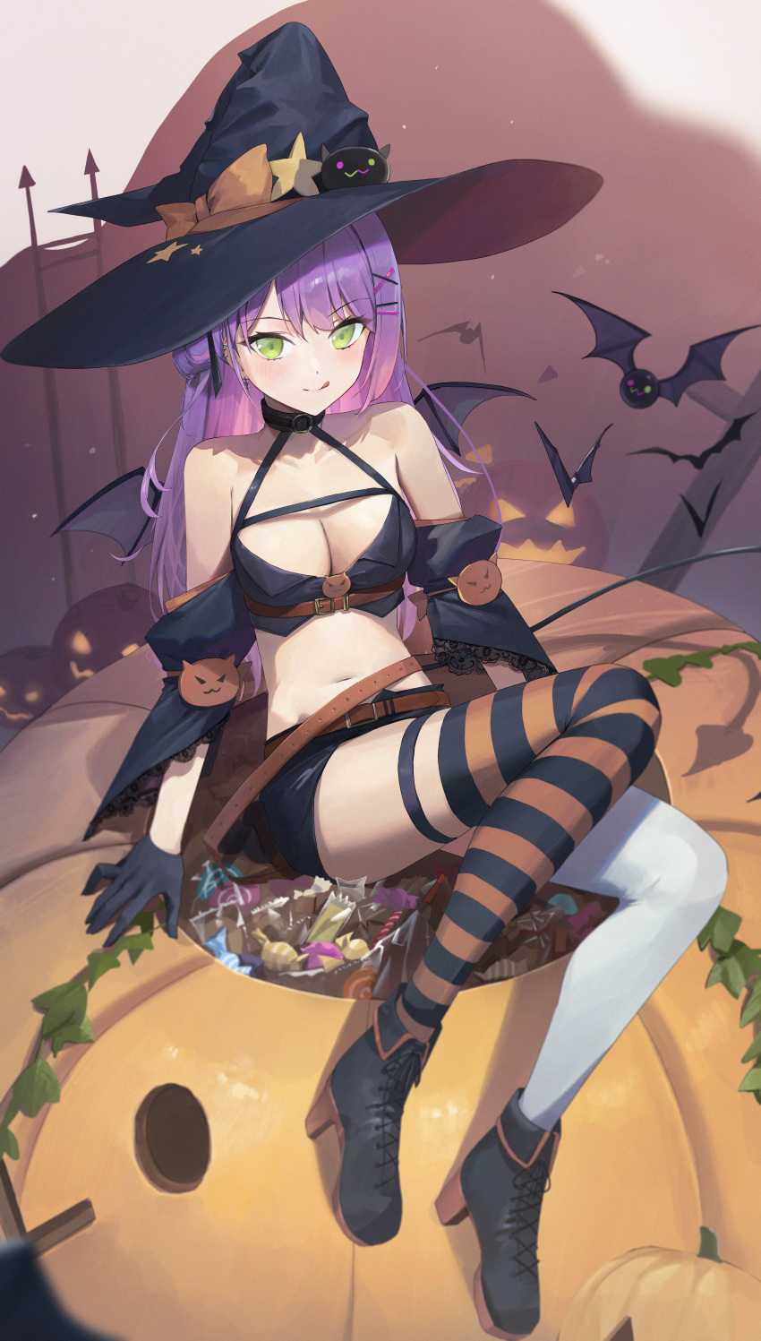 Tokoyami Towa (Halloween) Rule 34 Image