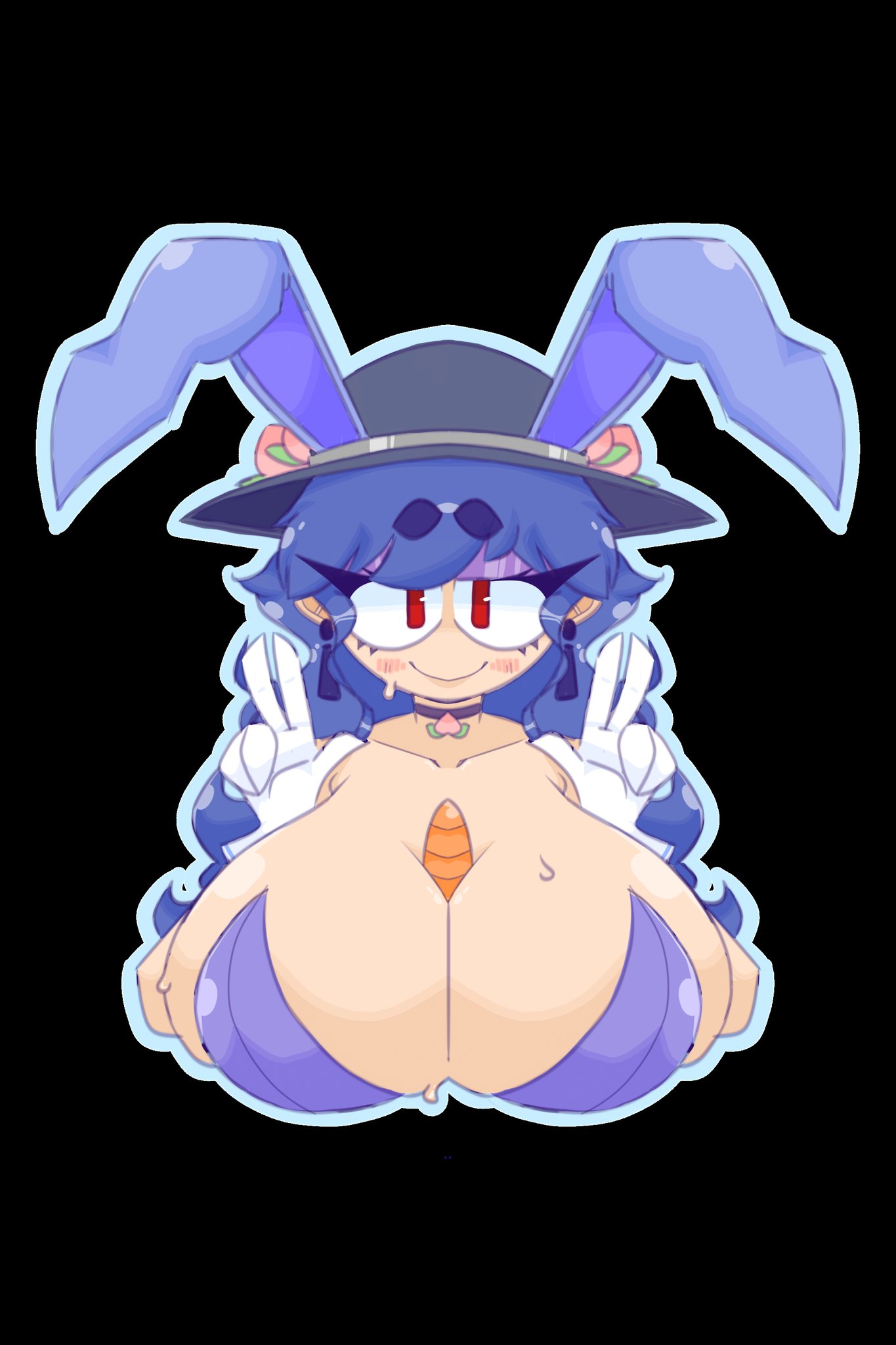 Tenshi Hinanawi (Touhou) Rule 34 Image