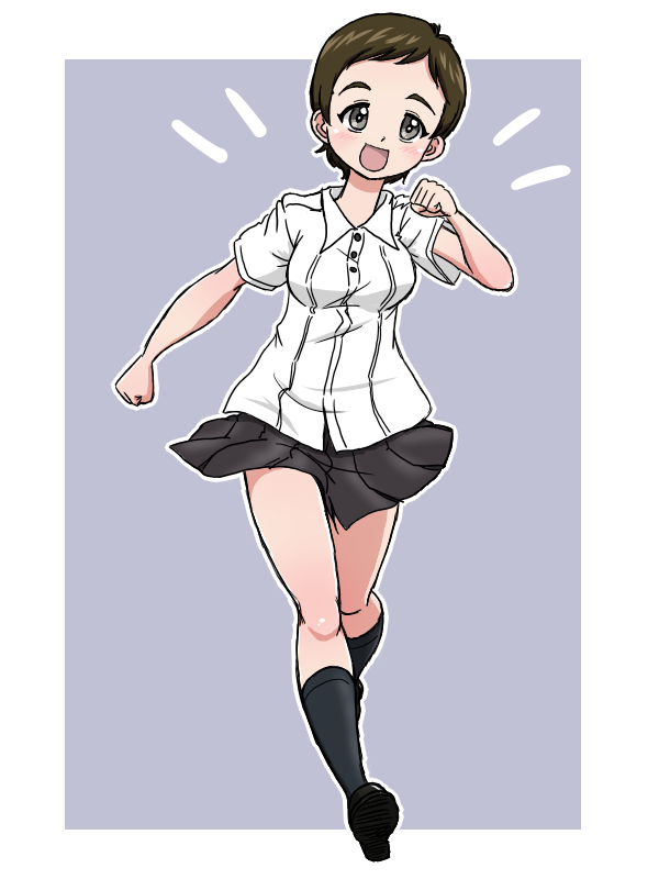 Kojima Emi (Girls Und Panzer) Rule 34 Image
