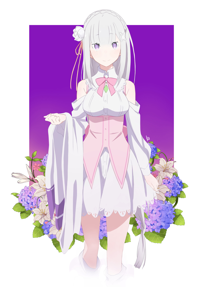Emilia (Re:Zero) Rule 34 Image
